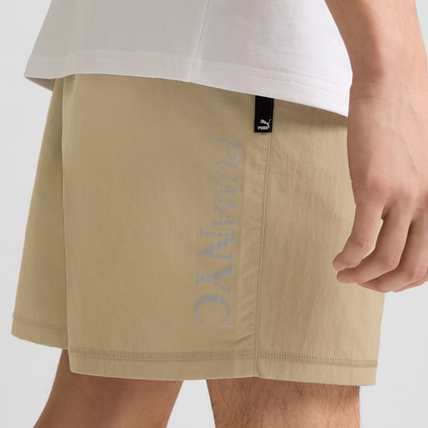 NYC Men's Woven 6" Shorts, Oak Branch, extralarge